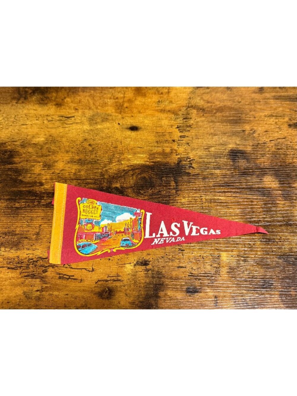 Vintage Las Vegas, Nevada pennant
